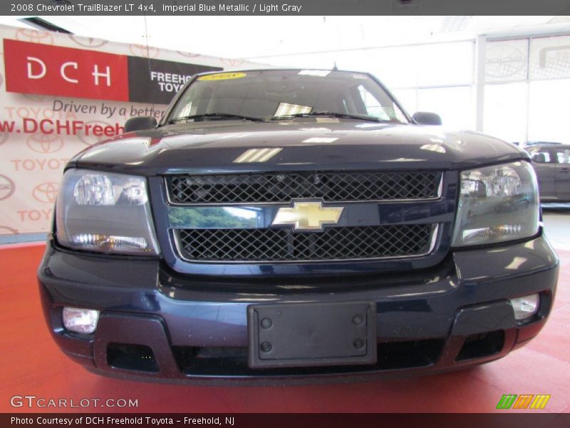 Imperial Blue Metallic / Light Gray 2008 Chevrolet TrailBlazer LT 4x4
