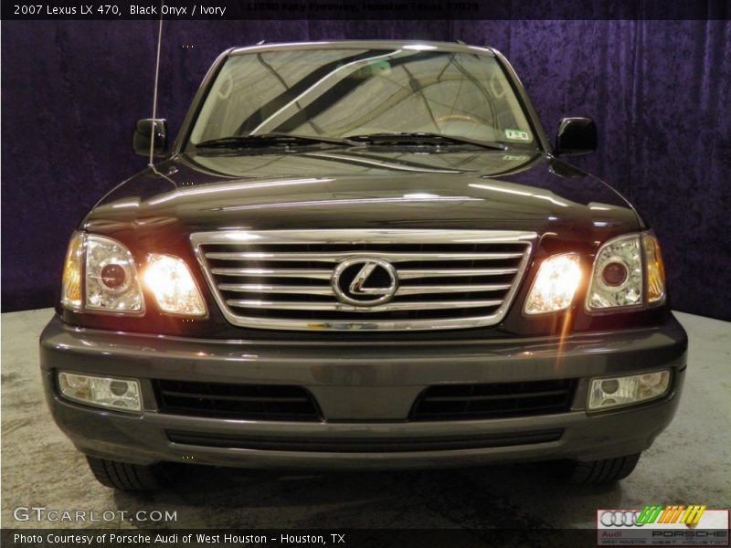 Black Onyx / Ivory 2007 Lexus LX 470