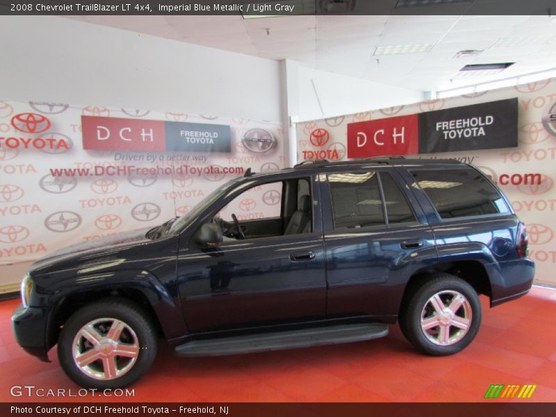 Imperial Blue Metallic / Light Gray 2008 Chevrolet TrailBlazer LT 4x4