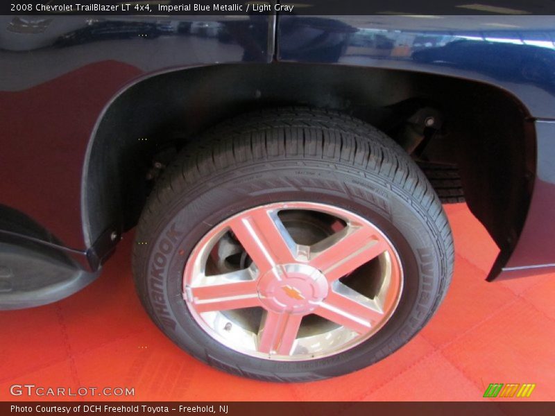 Imperial Blue Metallic / Light Gray 2008 Chevrolet TrailBlazer LT 4x4