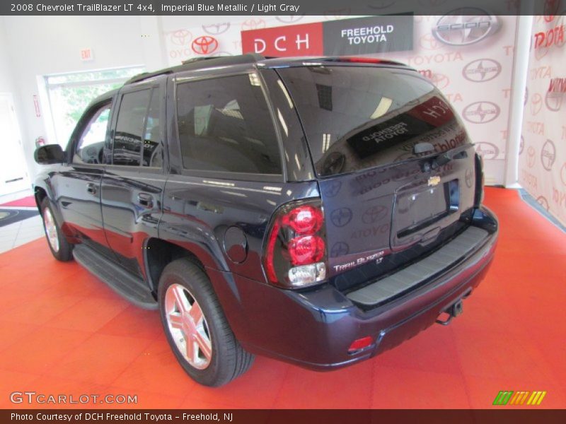 Imperial Blue Metallic / Light Gray 2008 Chevrolet TrailBlazer LT 4x4