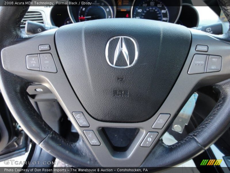 Formal Black / Ebony 2008 Acura MDX Technology