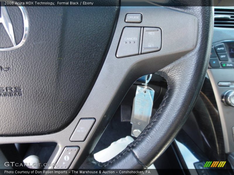 Formal Black / Ebony 2008 Acura MDX Technology