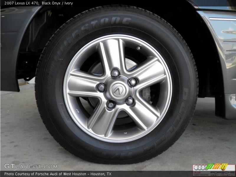 Black Onyx / Ivory 2007 Lexus LX 470
