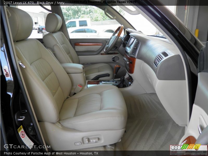 Black Onyx / Ivory 2007 Lexus LX 470