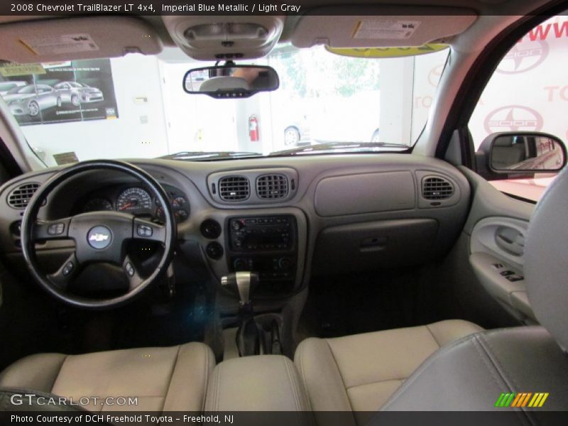 Imperial Blue Metallic / Light Gray 2008 Chevrolet TrailBlazer LT 4x4