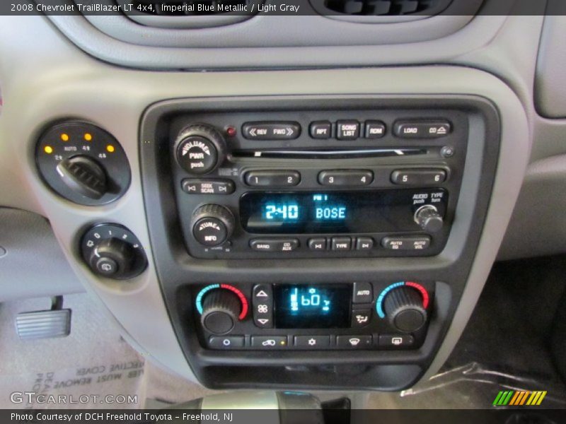 Imperial Blue Metallic / Light Gray 2008 Chevrolet TrailBlazer LT 4x4