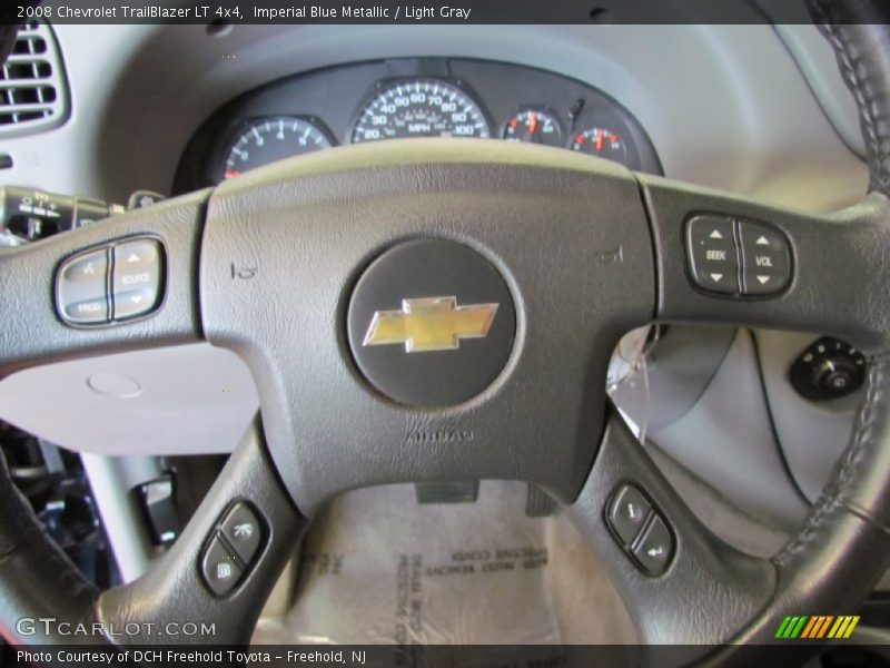 Imperial Blue Metallic / Light Gray 2008 Chevrolet TrailBlazer LT 4x4