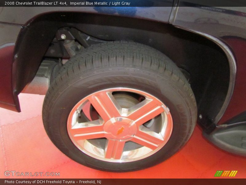 Imperial Blue Metallic / Light Gray 2008 Chevrolet TrailBlazer LT 4x4