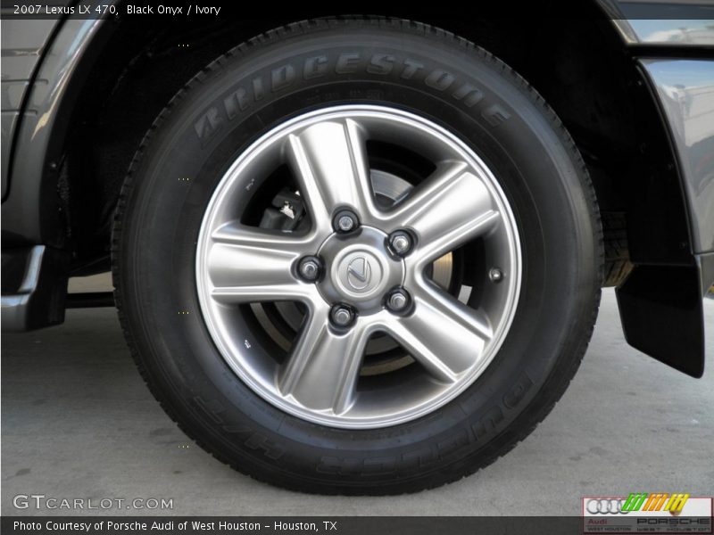 Black Onyx / Ivory 2007 Lexus LX 470