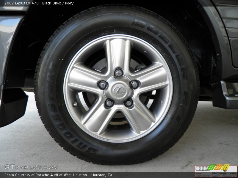 Black Onyx / Ivory 2007 Lexus LX 470