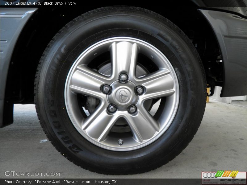 Black Onyx / Ivory 2007 Lexus LX 470