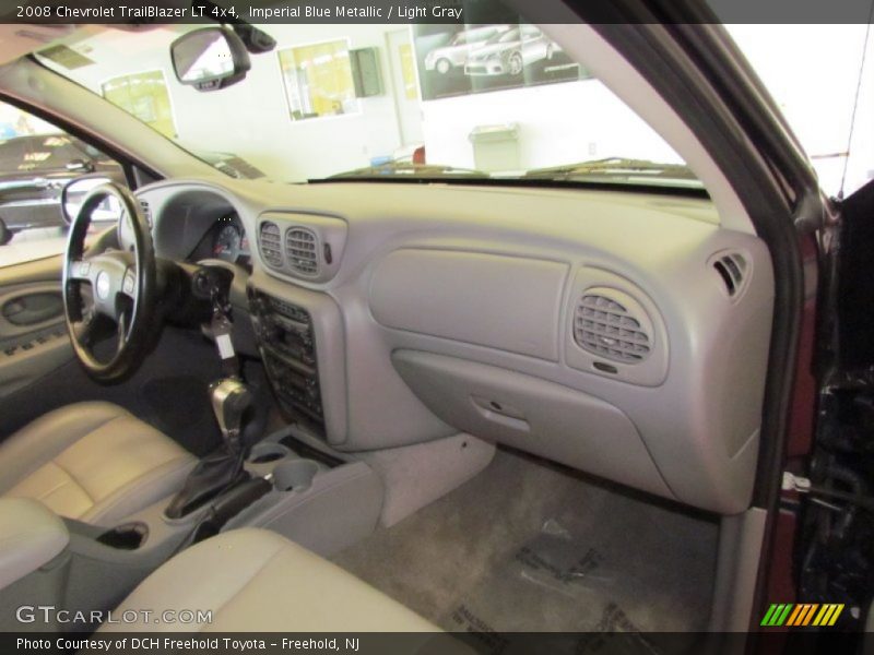 Imperial Blue Metallic / Light Gray 2008 Chevrolet TrailBlazer LT 4x4