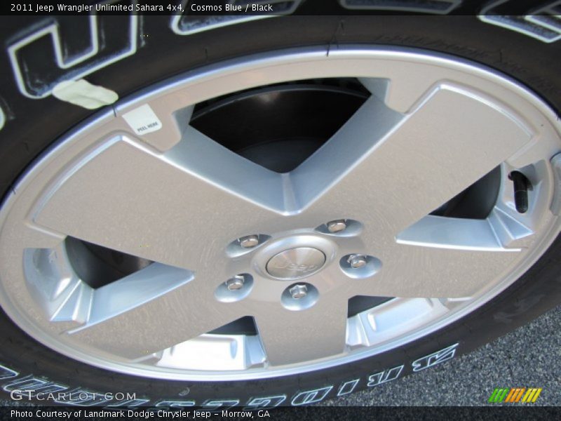 Cosmos Blue / Black 2011 Jeep Wrangler Unlimited Sahara 4x4