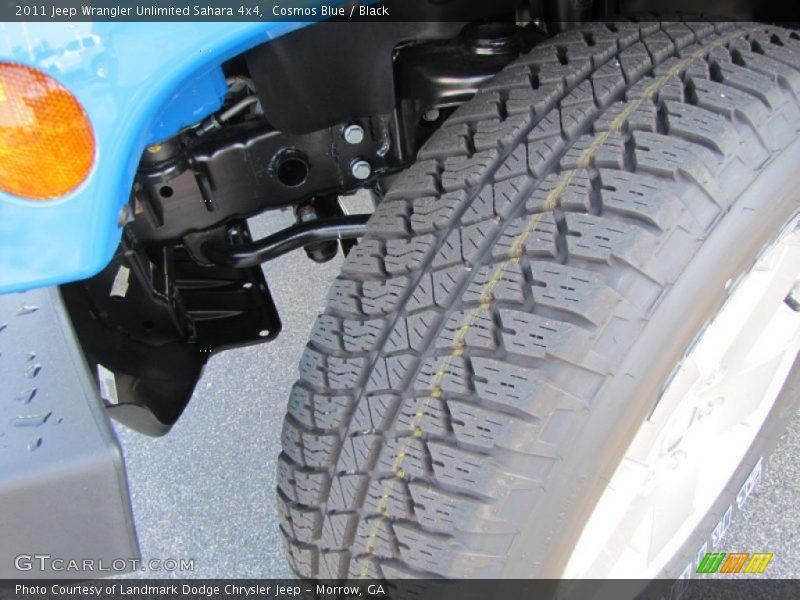 Cosmos Blue / Black 2011 Jeep Wrangler Unlimited Sahara 4x4