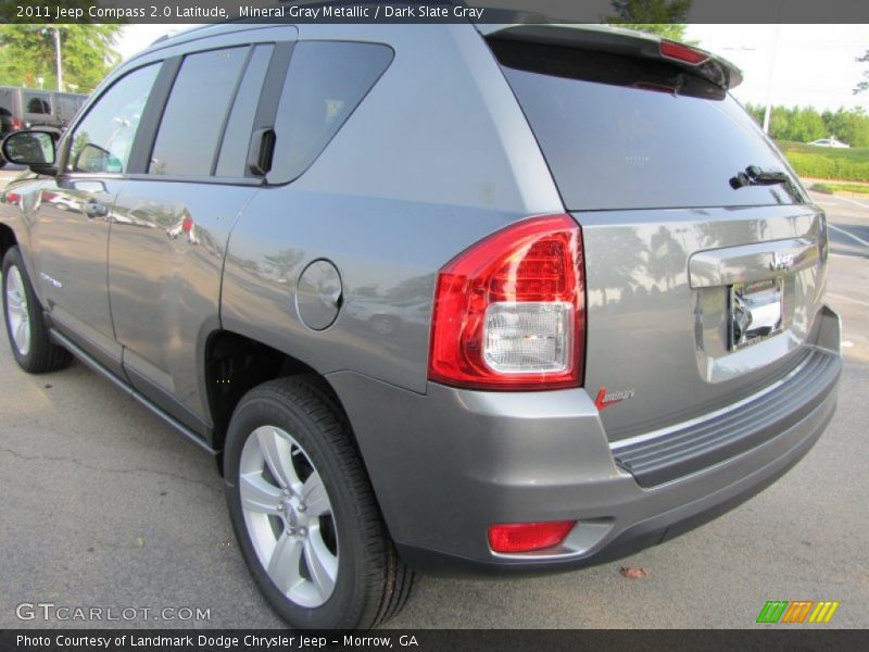 Mineral Gray Metallic / Dark Slate Gray 2011 Jeep Compass 2.0 Latitude