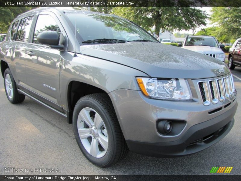 Mineral Gray Metallic / Dark Slate Gray 2011 Jeep Compass 2.0 Latitude