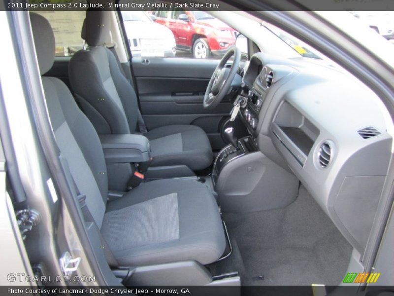 Mineral Gray Metallic / Dark Slate Gray 2011 Jeep Compass 2.0 Latitude