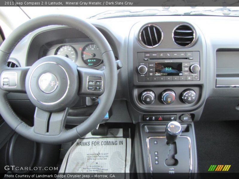 Mineral Gray Metallic / Dark Slate Gray 2011 Jeep Compass 2.0 Latitude