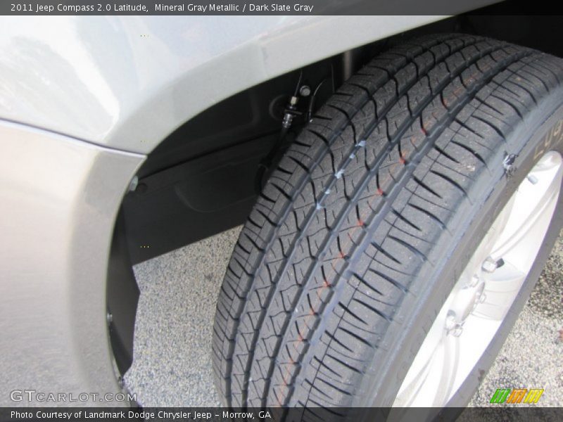Mineral Gray Metallic / Dark Slate Gray 2011 Jeep Compass 2.0 Latitude