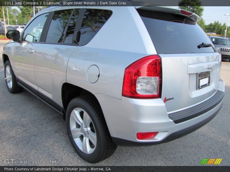 Bright Silver Metallic / Dark Slate Gray 2011 Jeep Compass 2.0 Latitude