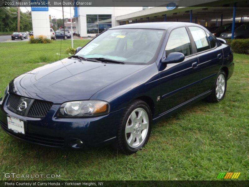 Blue Dusk / Charcoal 2005 Nissan Sentra SE-R