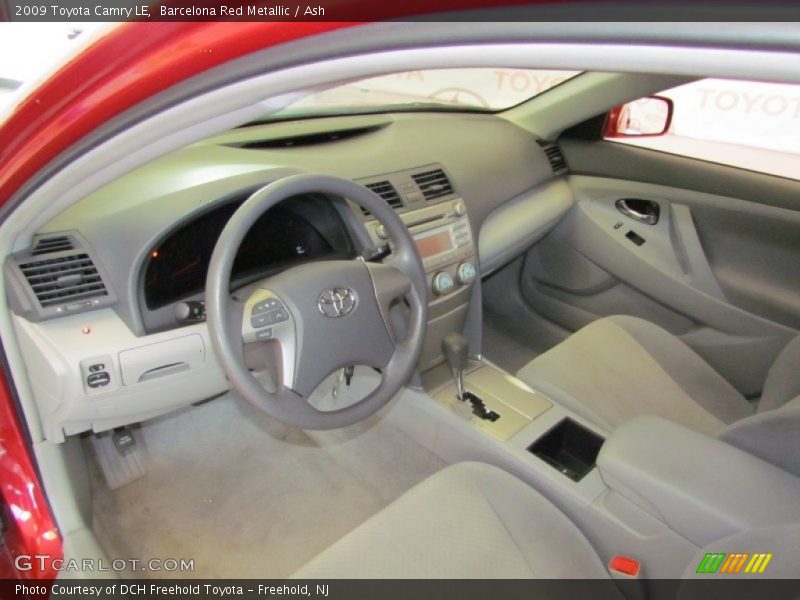 Barcelona Red Metallic / Ash 2009 Toyota Camry LE