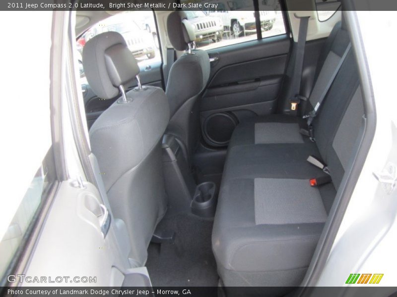 Bright Silver Metallic / Dark Slate Gray 2011 Jeep Compass 2.0 Latitude