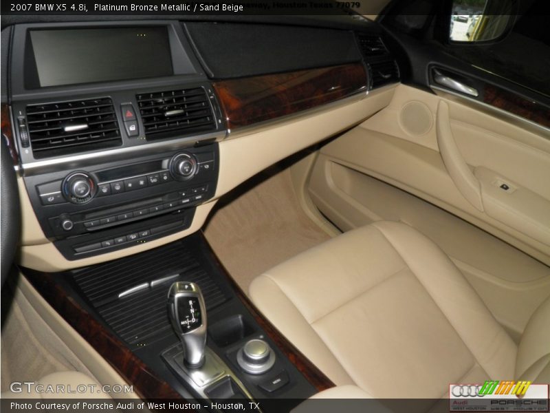 Platinum Bronze Metallic / Sand Beige 2007 BMW X5 4.8i