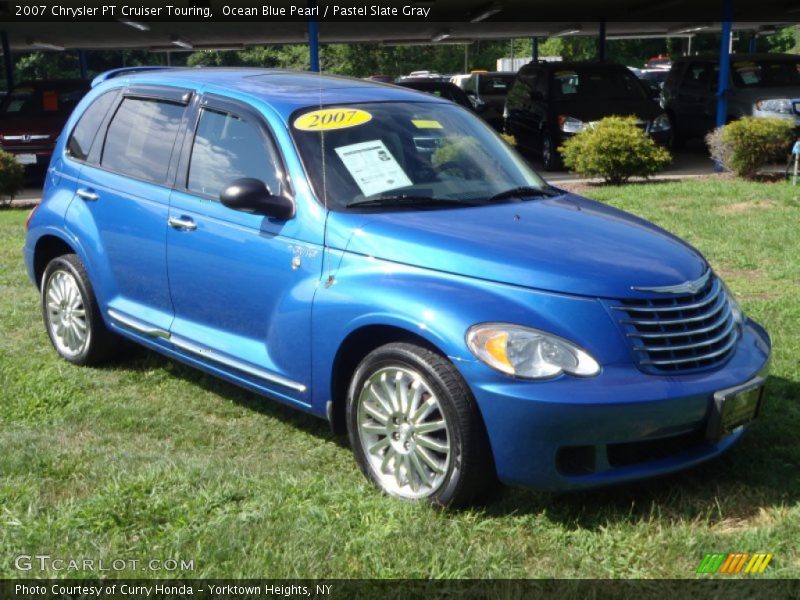 Ocean Blue Pearl / Pastel Slate Gray 2007 Chrysler PT Cruiser Touring