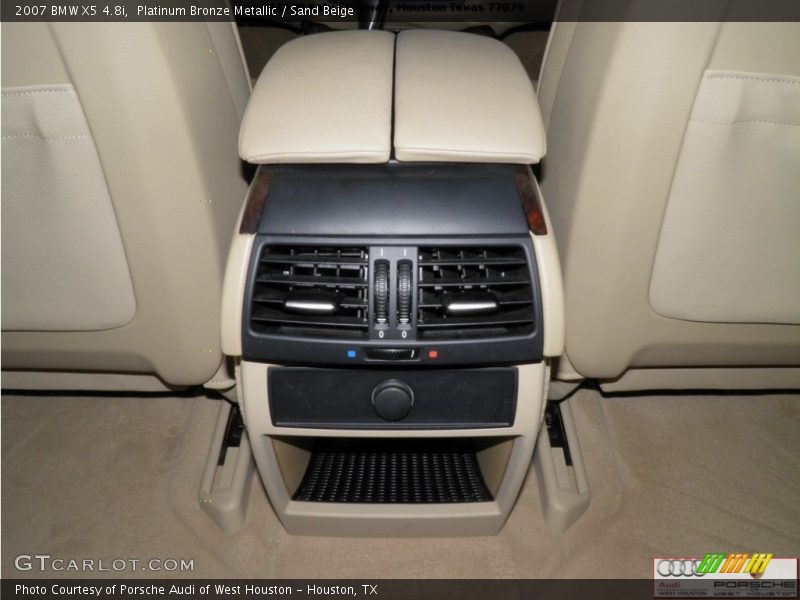 Platinum Bronze Metallic / Sand Beige 2007 BMW X5 4.8i
