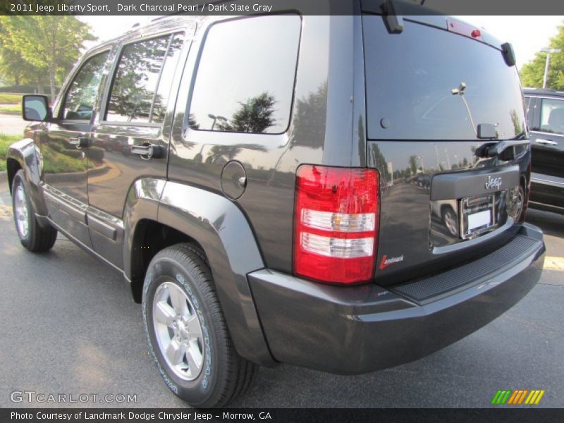 Dark Charcoal Pearl / Dark Slate Gray 2011 Jeep Liberty Sport