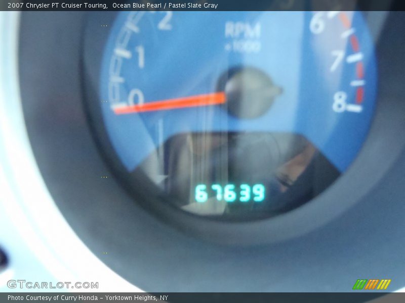 Ocean Blue Pearl / Pastel Slate Gray 2007 Chrysler PT Cruiser Touring