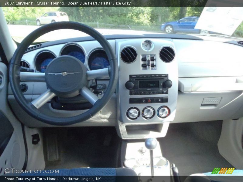 Ocean Blue Pearl / Pastel Slate Gray 2007 Chrysler PT Cruiser Touring