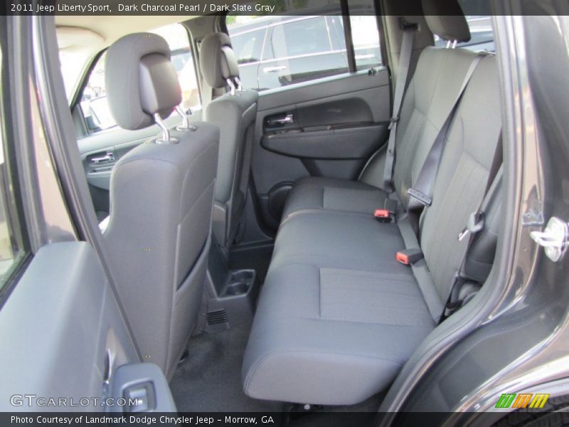 Dark Charcoal Pearl / Dark Slate Gray 2011 Jeep Liberty Sport