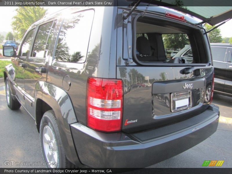 Dark Charcoal Pearl / Dark Slate Gray 2011 Jeep Liberty Sport