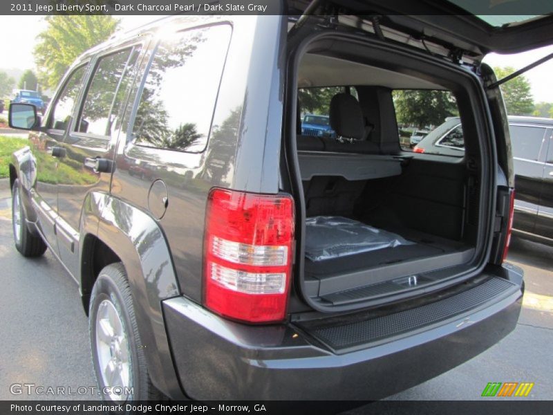 Dark Charcoal Pearl / Dark Slate Gray 2011 Jeep Liberty Sport