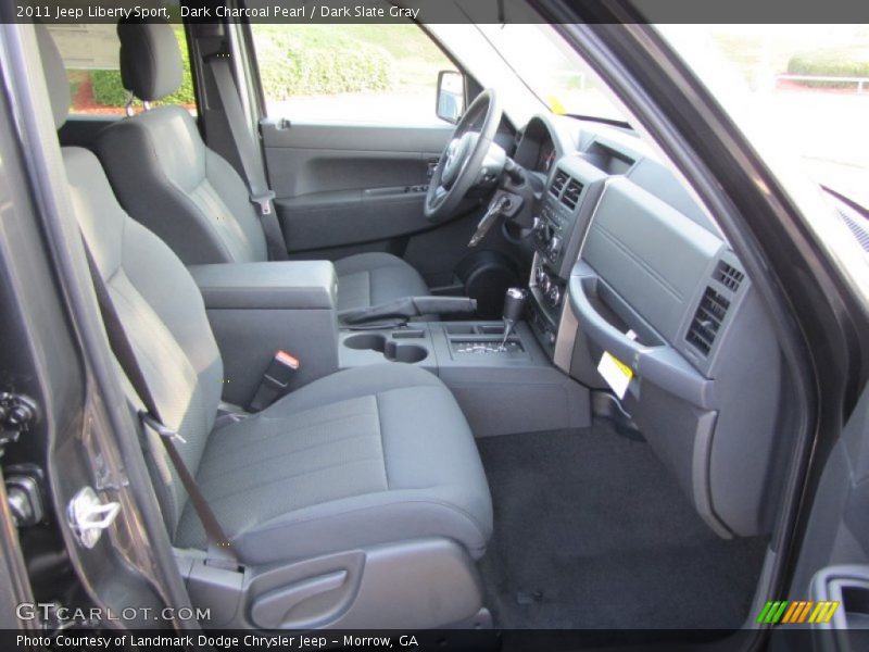 Dark Charcoal Pearl / Dark Slate Gray 2011 Jeep Liberty Sport