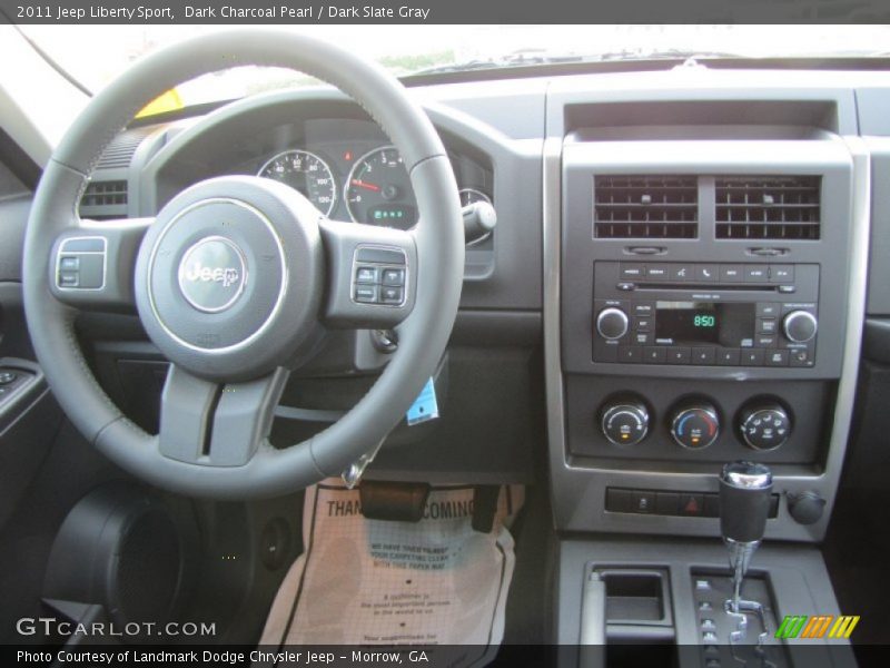 Dark Charcoal Pearl / Dark Slate Gray 2011 Jeep Liberty Sport