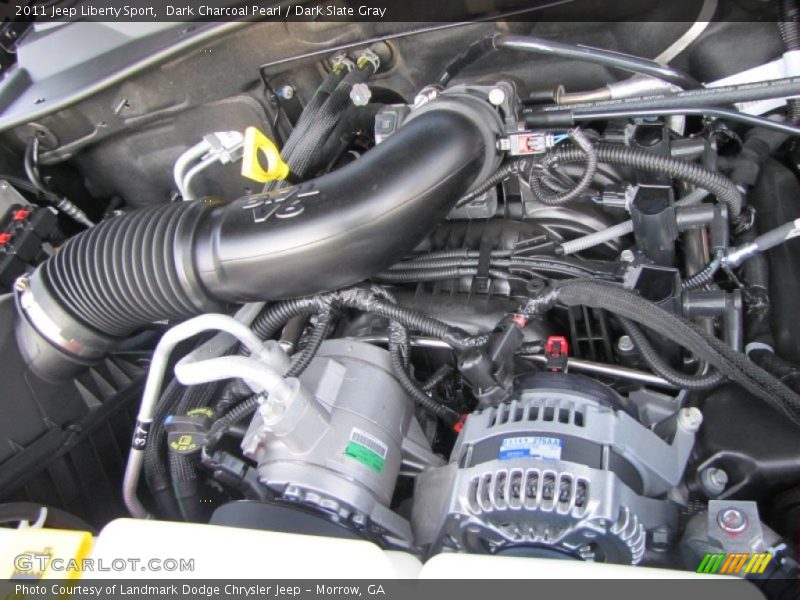 Dark Charcoal Pearl / Dark Slate Gray 2011 Jeep Liberty Sport