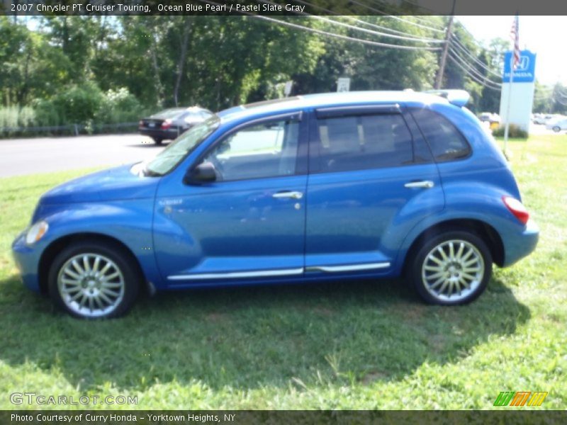 Ocean Blue Pearl / Pastel Slate Gray 2007 Chrysler PT Cruiser Touring