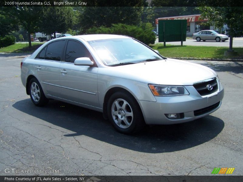 Bright Silver / Gray 2006 Hyundai Sonata GLS