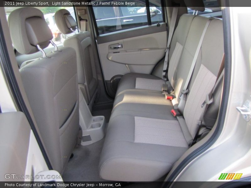 Light Sandstone Metallic / Pastel Pebble Beige 2011 Jeep Liberty Sport