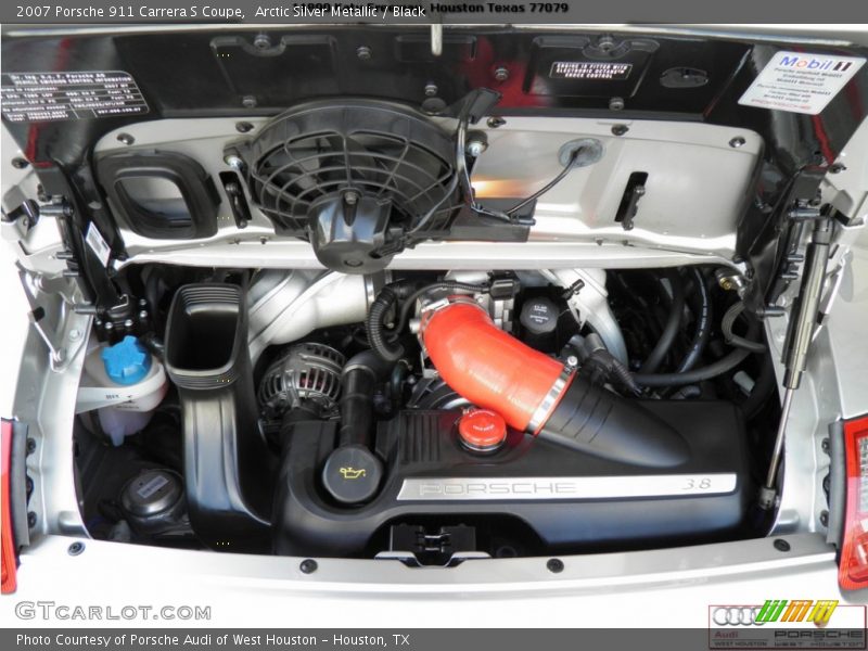 Arctic Silver Metallic / Black 2007 Porsche 911 Carrera S Coupe
