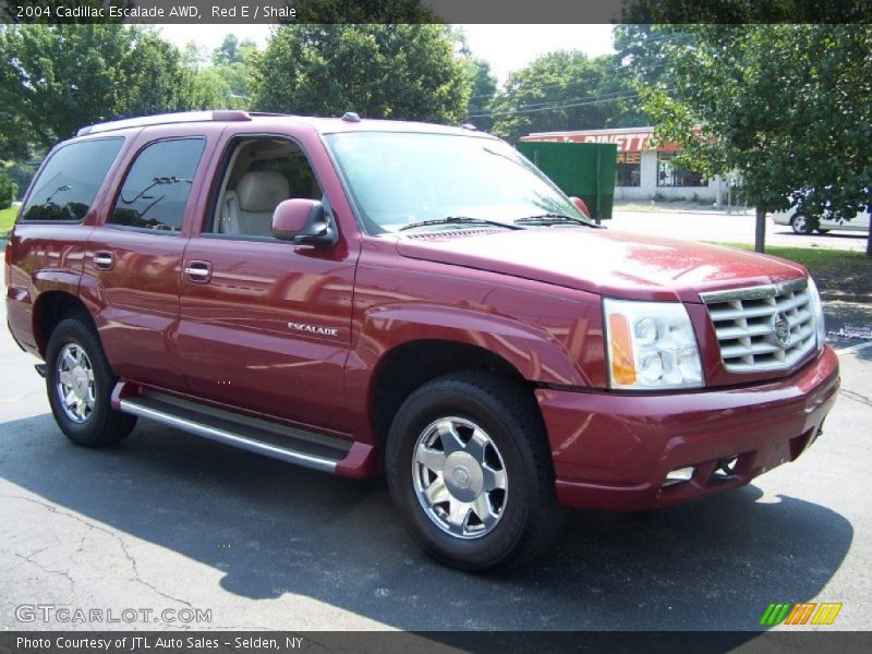 Red E / Shale 2004 Cadillac Escalade AWD