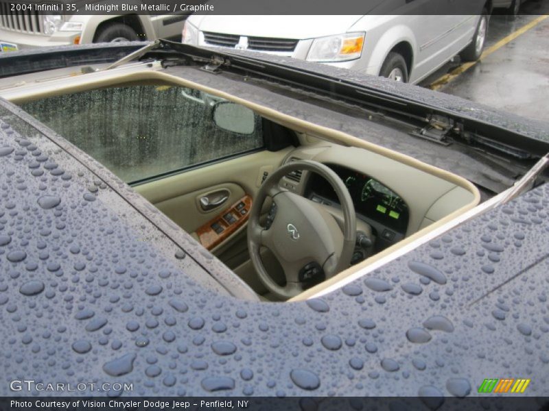 Midnight Blue Metallic / Graphite 2004 Infiniti I 35