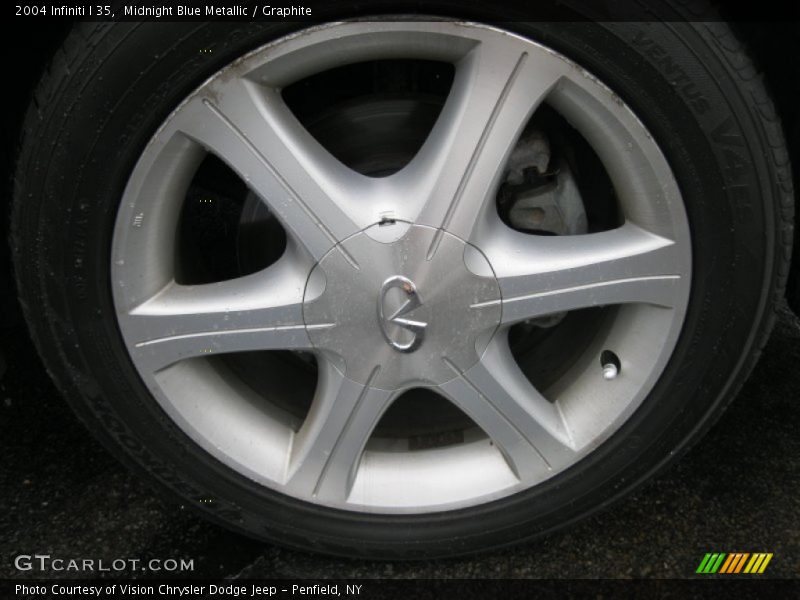 Midnight Blue Metallic / Graphite 2004 Infiniti I 35