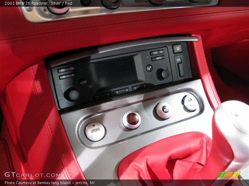 Silver / Red 2001 BMW Z8 Roadster