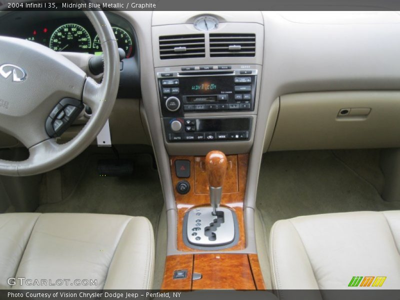 Midnight Blue Metallic / Graphite 2004 Infiniti I 35