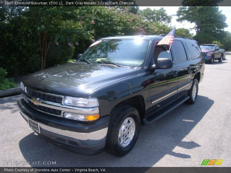 Dark Gray Metallic / Gray/Dark Charcoal 2005 Chevrolet Suburban 1500 LS